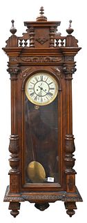 Gustav Becker Vienna Regulator Clock