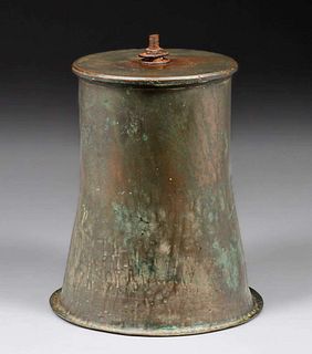 Early Dirk van Erp Hammered Brass Shell Casing Bell c1902-1908