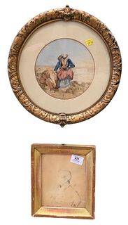Group of Three Framed Paintings