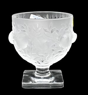 Lalique "Elisabeth" Crystal Compote