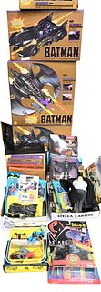 Large DC Batman Memorabilia Lot