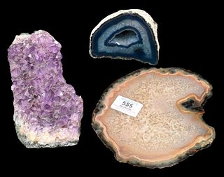 Three Geode Specimens