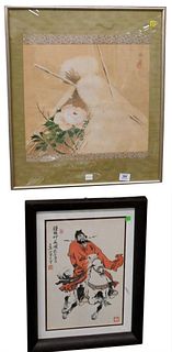 Six Piece Lot of Framed Japanese Artwork