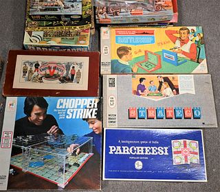 Large Grouping of Vintage Board Games