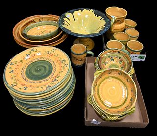 Large Lot of Redware