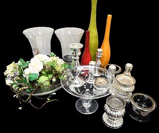 Large Decorative Grouping of 16 Items