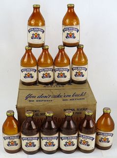 1947 12-Pack of Royal Bohemian Beer NDNR Stubby Bottles Duluth Minnesota