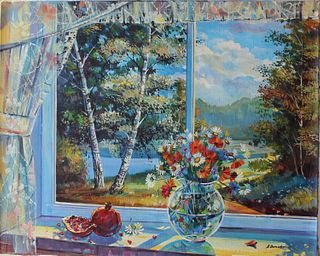 Alexander Borewko- Original Oil on Canvas "Sunny Day"