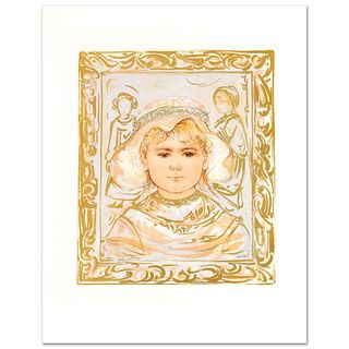 "Martha" Limited Edition Lithograph by Edna Hibel (1917-2014), Numbered and Hand Signed with Certificate of Authenticity.