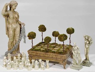Topiary Form Chess Set