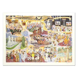George Crionas (1925-2004), "Caesar's Fantasy" Limited Edition Lithograph, Numbered and Hand Hand Signed with Letter of Authenticity.