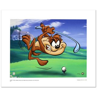 "Taz Tee Off" Limited Edition Giclee from Warner Bros., Numbered with Hologram Seal and Certificate of Authenticity.