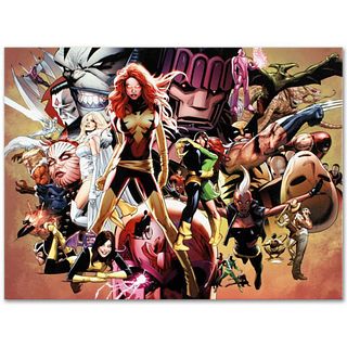Marvel Comics "Uncanny X-Men #544" Numbered Limited Edition Giclee on Canvas by Greg Land with COA.