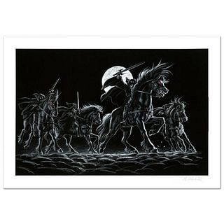 "Black Riders" Limited Edition Giclee by Greg Hildebrandt. Numbered and Hand Signed by the Artist. Includes Certificate of Authenticity.