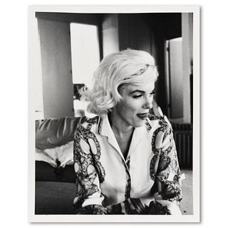 George Barris (1922-2016), "Marilyn Monroe: The Last Shoot" Photograph Printed from the Original Negative, Hand Signed with Letter of Authenticity