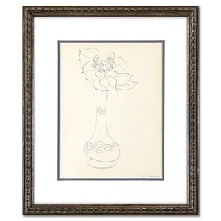 Pierre Henri Matisse (1869-1954), Framed Lithograph, Plate Signed with Letter of Authenticity.