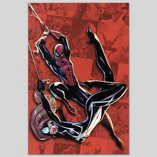 Marvel Comics "Spider-Man Saga" Numbered Limited Edition Giclee on Canvas by J. Scott Campbell with COA.