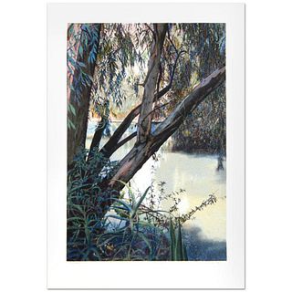 "Jordan River" Limited Edition Serigraph (25" x 36") by Marcus Uzilevsky (1937-2015), Numbered and Hand Signed with Certificate of Authenticity.