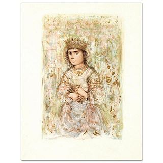"Zorina" Limited Edition Lithograph by Edna Hibel (1917-2014), Numbered and Hand Signed with Certificate of Authenticity.