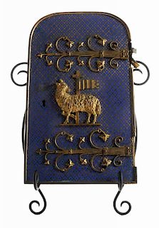 Finely Engraved Tabernacle Door