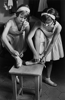 Alfred Eisenstaedt (Am./Ger. 1898-1995), "Children Dancing School at La Scala: Milan, Italy" 1934,
