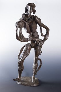 Nathaniel Kaz (Am. 1917-2010), Cyrano de Bergerac, 1950, Bronze