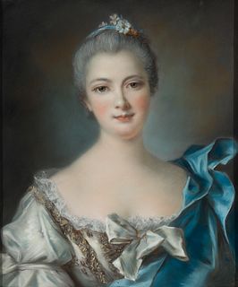 School of Jean-Marc Nattier (Fr. 18th Century), Portrait of a Lady (Possibly Marie Louise Therese