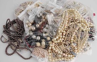 Group of Assorted Faux Pearls
