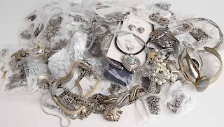 Group of Assorted Silver, Silver-tone,