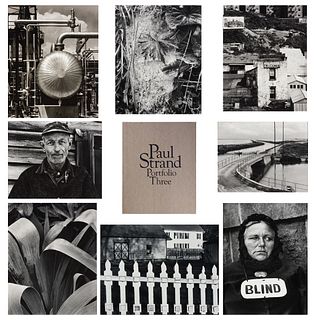 Paul Strand (Am. 1890-1976), Portfolio Three, 1981: 8/10 Works