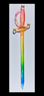 KEITH CROFTON '12, Sword of Swords (Rainbow)