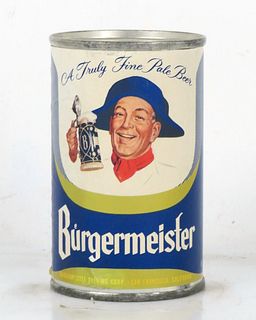 1960 Burgermeister Beer L46-39 Bank Top Can San Francisco California