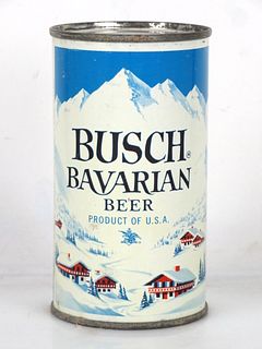 1960 Busch Bavarian Beer (5-City) 12oz 47-23v Unpictured Flat Top Can Saint Louis Missouri