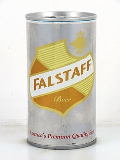1969 Falstaff Beer (Test) 12oz Unpictured. Ring Top Can Saint Louis Missouri
