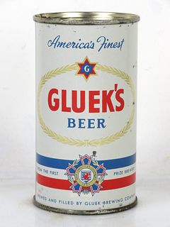1958 Gluek's Beer 12oz 70-07 Flat Top Can Minneapolis Minnesota