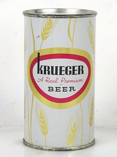 1961 Krueger Beer 12oz 90-24.1a Flat Top Can Newark New Jersey mpm