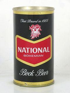 1969 National Bohemian Bock Beer (NB-1191) 12oz T97-17.4 Ring Top Can Baltimore Maryland