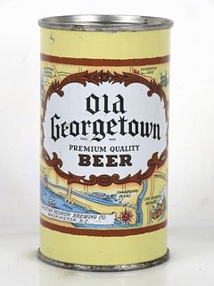 1950 Old Georgetown Beer 12oz 106-17 Flat Top Can Washington District Of Columbia