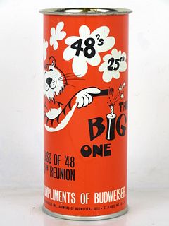 1973 Princeton Class Of 1948's 25th 16oz One Pint T219-11 Ring Top Can Saint Louis Missouri