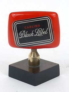 1956 Carling Black Label Beer Tap Handle Natick Massachusetts