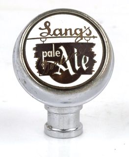 1933 Lang's Pale Ale Tap Handle BTM-916 Buffalo New York