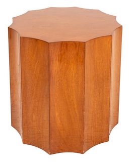 Neoclassical Cut Column Form Low Table