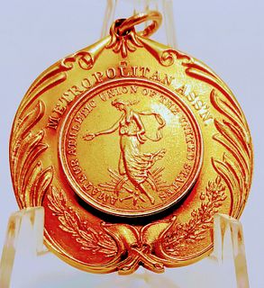 1894 PRE OLYMPIC Boxing Gold Medal