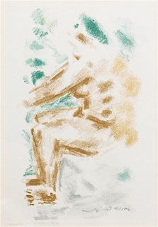 Andre Masson, (French, 1896-1987), Seated Figure