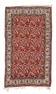 An Isfahan wool rug