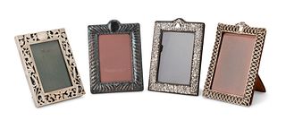 A group of sterling silver picture frames, 20th century