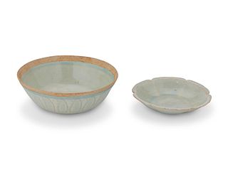 Two Chinese Qingbai ceramic bowls