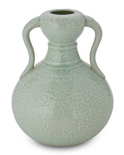 A Chinese ceramic celadon vase