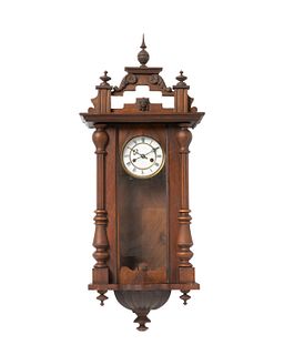 A Viennese regulator clock