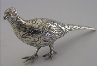 Sterling Silver Figurine It is hallmarked with import marks for London 1907